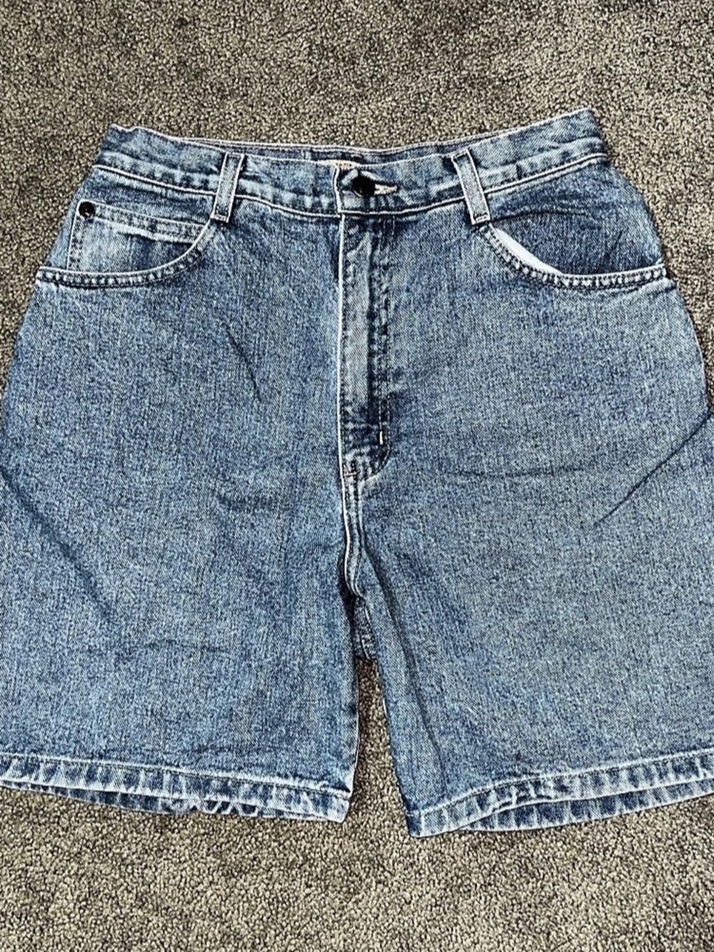 JohnsBay Women's Denim Jean Shorts Waist 10 in (size6 fit) Blue